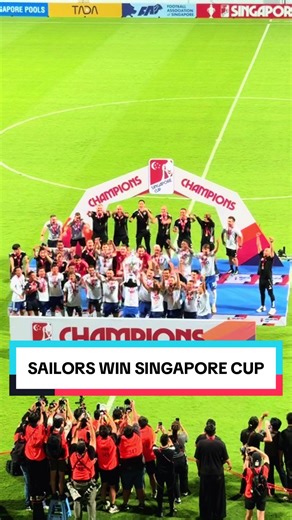 Lion City Sailors Crowned Singapore Cup Champions