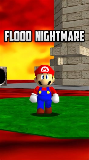 ⭐ Flood Nightmare - Super Mario 64 (Whomp's Fortress)