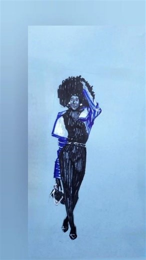 Afro, the African hair #model #fashiondesign #fashionmodel #art #transition #fashion