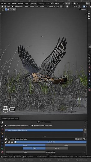 Too Many Models? Use Shift+Q to Find Them by Material!