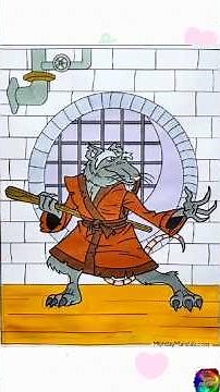 Master Splinter TMNT 🥷 #tmnt #shorts #short #shortvideo #shortsvideo #shortsfeed #shortsviral