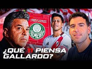 🎙 LOTS OF RIVER INFO: The probable XI vs Palmeiras, Meza, Colidio, Driussi, Costantini and more...