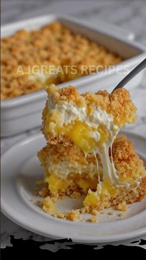 Lemon Cream Cheese Dump Cake