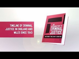 A Timeline of Criminal Justice in England and Wales Since 1945