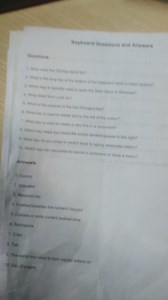 What does the Ctrl key stand for?What is the long key at the b... | Filo