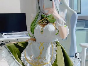 纳西妲cos软萌兔兔酱