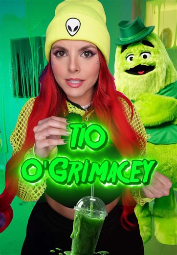 NUNCA pruebes un GRIMACE SHAKE VERDE a las 3 AM!!😰🟢☠️ #grimaceshake #terror #mcdonalds #grimace #shamrockshake