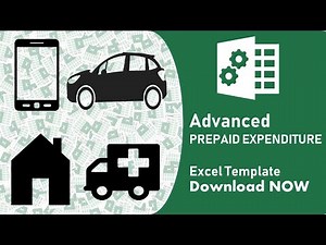 How to Prepare Prepaid Expenditure Amortization Template in Excel [Download]