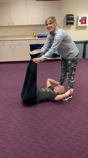 Partner Leg Raises: Exercise Demo