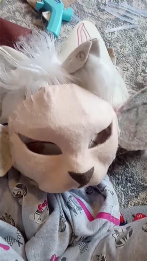 #cat #therianthropy #mask #craft #art