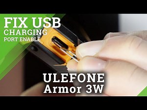 How to Clean USB C Charging Port in Ulefone Armor 3W?