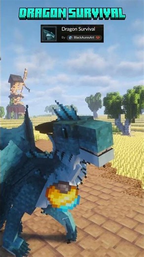 Minecraft Top Dragon Mods! #4 #shorts #minecraft