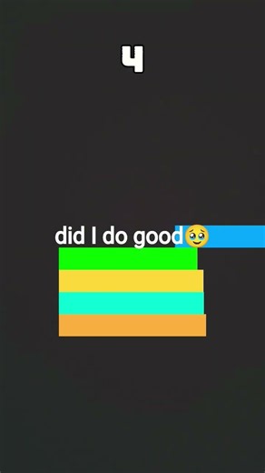 did I do good 🥹