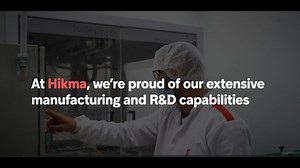 Hikma Manufacturing and RD Capabilities | Hikma Pharmaceuticals