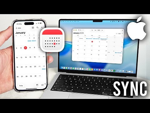 How To Sync Calendar On iPhone and MacBook - Step By Step