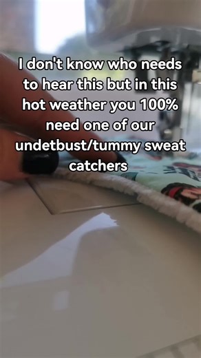 If you're suffering with a sweaty chest or your bra rubbing we have the answer to all your problems! #underbustsweatcatcher #sweatcatcher #tummysweatcatcher