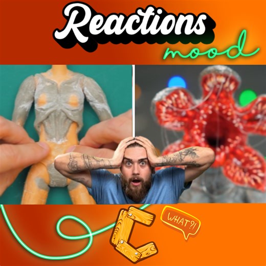Comic Fan Reacts to the Awesome Crafting of Demodogs from Stranger Things! | Craft Mood