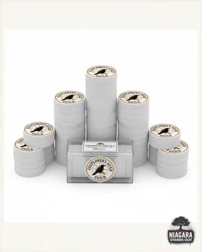 Custom Logo Stickers (2–4") | Bulk Die-Cut Stickers