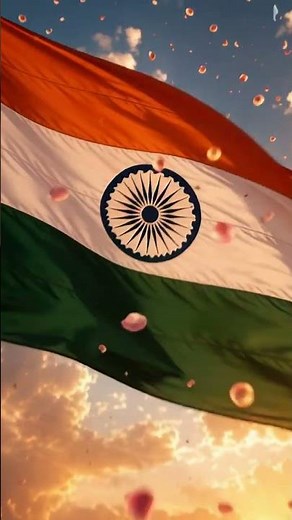 🇮🇳 Indian National Flag 🇮🇳 | Har Ghar Tiranga 2026 | 4K Cinematic | Independence Day Shorts |