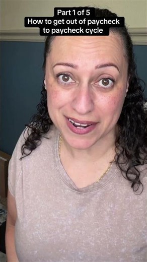 How to get out of the paycheck to paycheck cycle (Part 1 of 5)