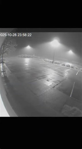 Ghost Walking on Foggy Road | CCTV Horror Night