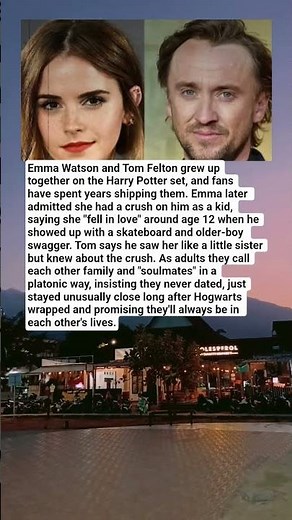 Emma Watson Fell for Tom Felton at 12... Why Their Love Story Never Became Reality