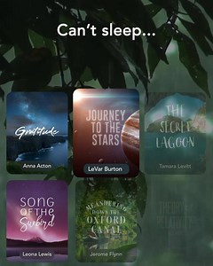 1.5M views · 809 reactions |  Turn on your sound and cozy up under the covers Renowned actor and storyteller LeVar Burton, of Reading Rainbow and Star Trek fame, lulls you to sleep in an awe-inspiring journey through space.  | Calm | Facebook