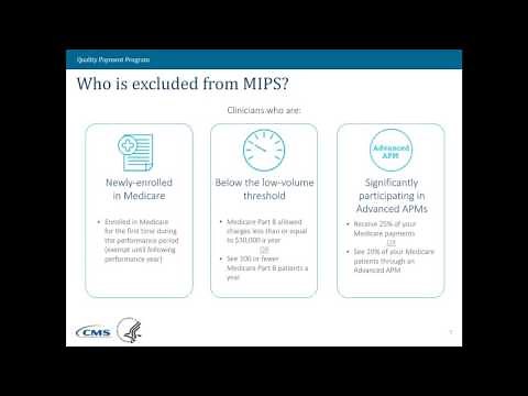 CMS Webinar – MIPS Quality and Cost Performance Categories