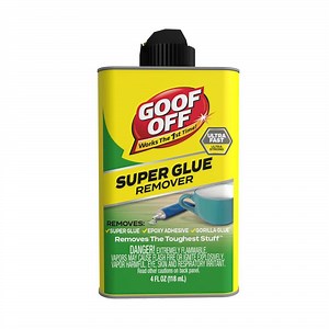 Reviews for Goof Off 4 oz. Super Glue Remover | Pg 1 - The Home Depot