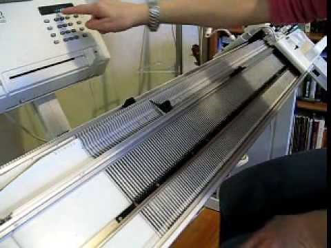 Using Passap E6000 Electronics Cast On