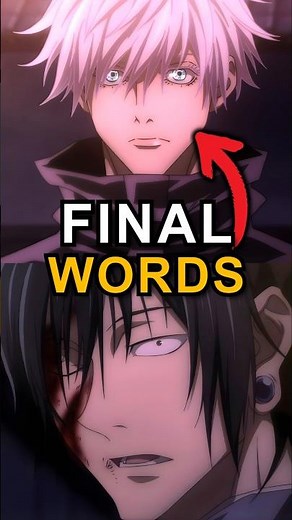 What Gojo Said to Geto before he Killed him in Jujutsu Kaisen 0 #jujutsukaisen #jujutsukaisen0