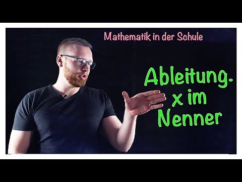 x im Nenner ableiten. Ableitung gebrochen rationaler Funktionen | Differentialrechnung by Quatematik