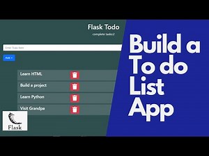 Build a To-do List Application with Flask ,Bootstrap And Flask Font-Awesome. Beginner Project