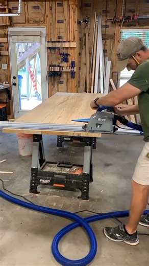 23K views · 66 reactions | "Getting this top square and cut to size with the kregjig track saw. Don’t know how I’ve gone this long without one." ~@champagne.builds Save $50-$100 on our Adaptive Cutting System track saw for a limited time at retailers and kregtool.com. | Kreg Tool | Facebook