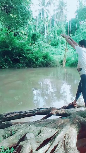 Swinging into Adventure: Rope Swing Over Water