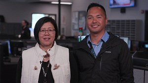 Meet Maria and Geo, a couple of rock stars on the operations team. They are dedicated to keeping our planes on schedule and our guests safe 24/7. Their selfless teamwork is what being part of the Alaska Airlines family is all about. This is their #iAmAlaska moment. | Alaska Airlines