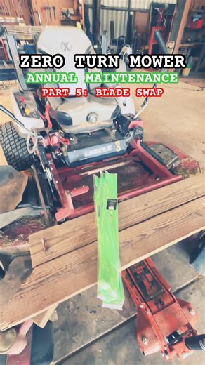 How Blades are Changed on Zero Turn Mower
