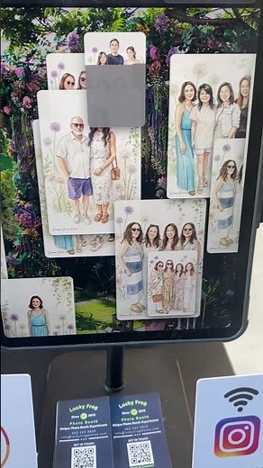 🤖 Watch how our Next-Gen AI Photo Booth creates instant, futuristic photos