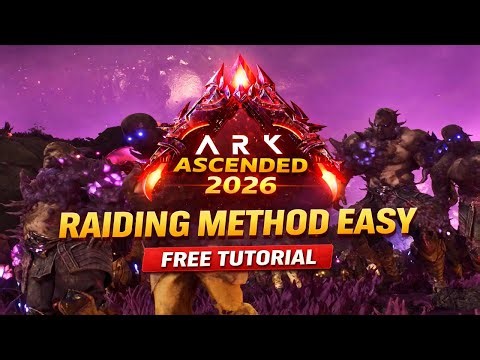 ARK ASCENDED NEW RAIDING EXPLOIT WORKING 2026