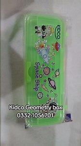 Kidco Geometry Box.Perfect choice for school students!Strong, stylish & easy to carry