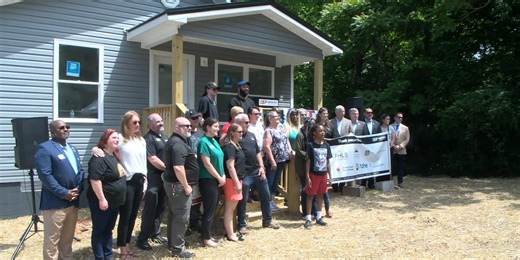 Nonprofit delivers new homes to Clarksville tornado victims