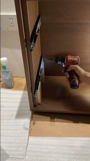 Track drawer installation tips#woodworking #diy #diytools #homerenovation #homeimprovement #usashort