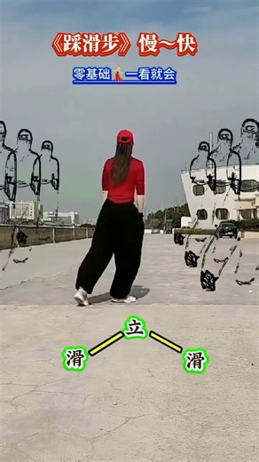 Shuffle basic steps, from slow to fast, broken down #LearnDanceFromBeginner #EasyToLearnSeries #S...