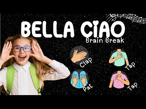 Brain Break From Your Seat l Sensory Movement Exercise l Music Rhythm "Bella Ciao" Body Percussion