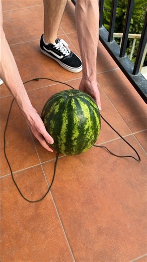 The easiest way to carry a heavy watermelon 🍉 #hacks #lifehacks #easy