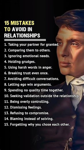 15 MISTAKES TO AVOID IN RELATIONSHIPS – KEEP LOVE STRONG AND HEALTHY