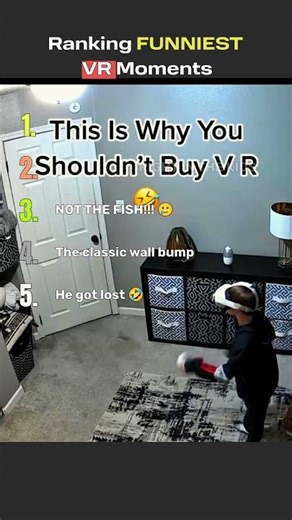 Ranking FUNNIEST VR Moments PT2 😂 #memes #vr #shorts