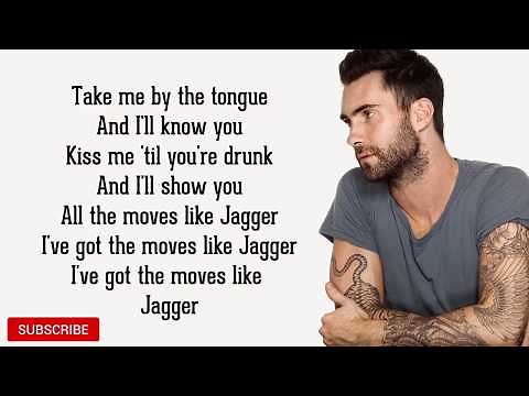 Maroon 5 - Moves Like Jagger (Lyrics) ft. Christina Aguilera