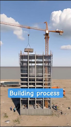 Building construction process #buildingconstruction