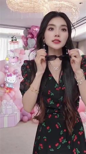 171LASheila红樱桃蓝眼泪碎花连衣裙261LYQ03079979, #千屿sheila #早春新款 #初恋感在花苞裙上绽放 #春季氛围感 #尝试一个新look